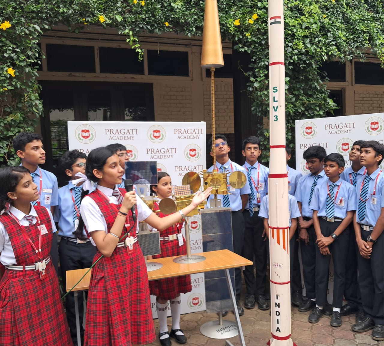 ISRO Space Tutor: Pragati's Journey to the Stars